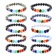 Yoga Chakra Jewelry Stretch Bracelets(BJEW-G554-02)-1