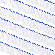 Polycotton Book Headbands, Book Binding Endbands for Book Binding Decoration, Blue, 5/8 inch(15mm)(OCOR-CP0001-11D)