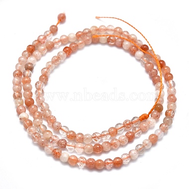 Natural Sunstone Beads Strands(G-K305-11-A)-2