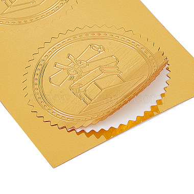 autocollants en relief auto-adhésifs en feuille d'or(DIY-WH0211-094)-4