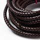 Плетеный кожаный шнур(WL-F009-B01-6mm)-2
