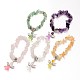 Natural Mixed Stone Kids Bracelets for Children's Day(X-BJEW-JB02062)-1