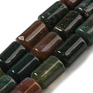 Natural Indian Agate Beads Strands, Column, 10x6mm, Hole: 0.8mm, about 40pcs/strand, 15.67''(39.8cm)(G-M420-E03-03)