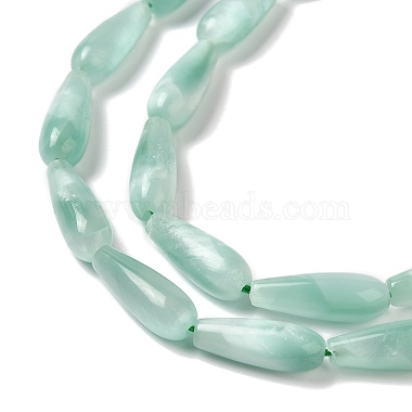 brins de perles de verre naturel(G-G0004-C01)-4