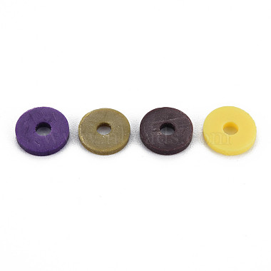 4 Colors Handmade Polymer Clay Beads(CLAY-N011-032-24)-3