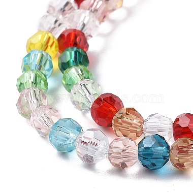 Transparent Glass Beads Strands(GLAA-E036-08)-4
