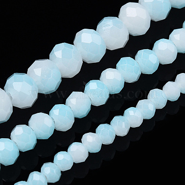 Two-Tone Imitation Jade Glass Beads Strands(X-GLAA-T033-01C-05)-5