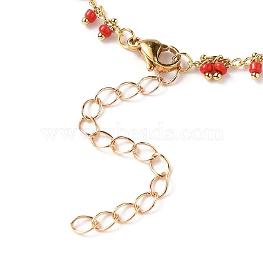 Ensemble de bracelets en perles et bracelets à breloques(BJEW-JB05742)-8