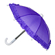 Paraguas de muñeca de plástico(DOLL-PW0001-366G)-1