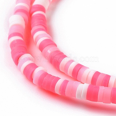 Handmade Polymer Clay Beads Strands(CLAY-R089-3mm-006)-4