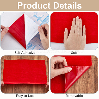 3M Flocking Cloth Self-Adhesive Table Runners(AJEW-GF0009-66C)-5