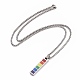 Pride Style 201 Stainless Steel Pendant Necklaces(NJEW-F288-03P)-2