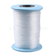 Nylon Wire, Fishing Line, Beading Thread, Clear, 1.0mm, about 196.85 yards(180m)/roll(NWIR-R012-1.0mm)