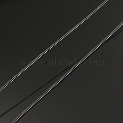 Korean Elastic Crystal Thread, Stretch Bracelet String, Round Beading Cord, Clear, 0.7mm, about 54.68 yards(50m)/roll(EW-L003-0.7mm-01)