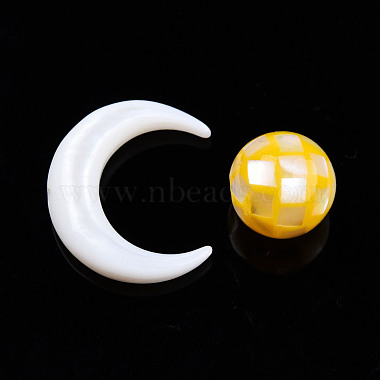 Natural Freshwater Shell Beads(SSHEL-N032-51-A02)-2