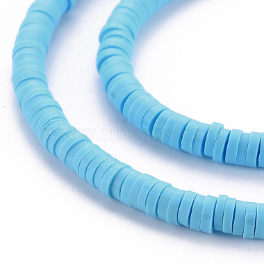 Handmade Polymer Clay Bead Strands(CLAY-T002-4mm-65)-3