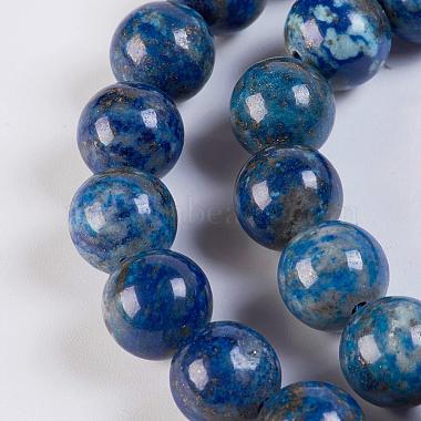 Natural Lapis Lazuli Beads Strands(G-K254-01-10mm)-6