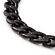 Men's 304 Stainless Steel Cuban Link Chain Bracelets(BJEW-JB05917-02)-2