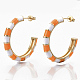 Brass Stud Earrings(EJEW-S209-12C)-1
