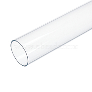 Round Transparent Acrylic Tube, for Crafts, Clear, 305x50mm, Inner Diameter: 46mm(AJEW-WH0324-76C)