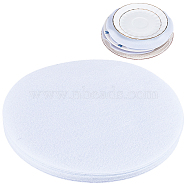 Felt Cup Mats, Heat Resistant Pot Mats, for Home Kitchen, WhiteSmoke, 19.1x0.1cm(AJEW-WH0413-77B)