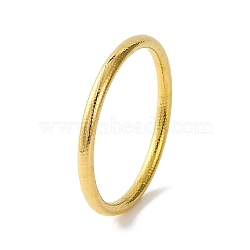 Ion Plating(IP) Plain 304 Stainless Steel Bangles for Women, Golden, Inner Diameter: 2-3/8 inch(6.05cm)(BJEW-B104-33A-G)