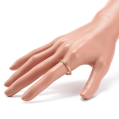 Copper Wire Wrap Expandable Finger Ring for Women(RJEW-JR00479-03)-3