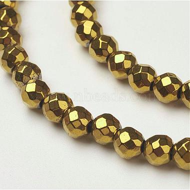 Non-Magnetic Synthetic Hematite Beads Strands(G-G092-6mm-1)-2