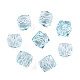 Perles en acrylique transparente(TACR-Q259-10mm-V38)-5