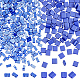 300Pcs 2 Styles 2-Hole Baking Paint Glass Seed Beads(SEED-ME0001-08A)-1