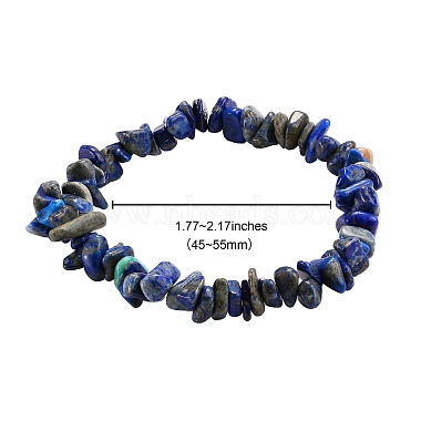 7Pcs 7 Styles Chip Natural & Synthetic Gemstone Beaded Stretch Bracelets Sets(BJEW-SZ0001-39)-2