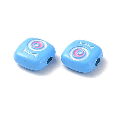 Spray Painted Alloy Enamel Beads(PALLOY-M215-15J)-3