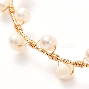 Natural Pearl Braided Bangle for Girl Women(BJEW-JB06830-02)-4