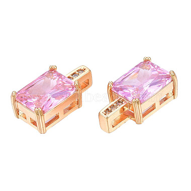 Brass Micro Pave Cubic Zirconia Charms(KK-N216-345C)-3