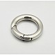 Ring Smooth 304 Stainless Steel Spring Gate Rings(X-STAS-E073-06-C)-1