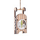 Wooden Sleigh Pendant Decoration(XMAS-PW0001-082A)-1