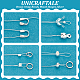 bronce engarzado cuentas(KK-UN0004-04S)-5