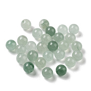 Natural Green Aventurine Sphere Beads, Round Bead, No Hole, 6~6.5mm(G-P520-22)