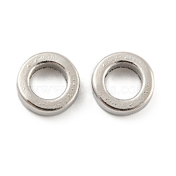 Alloy Spacer Beads, Flat Ring, Platinum, 11x3mm, Inner Diameter: 7mm(FIND-A039-01P)