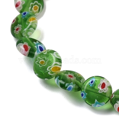 hilos hechos a mano millefiori lampwork beads(LAMP-G166-17B-02)-3