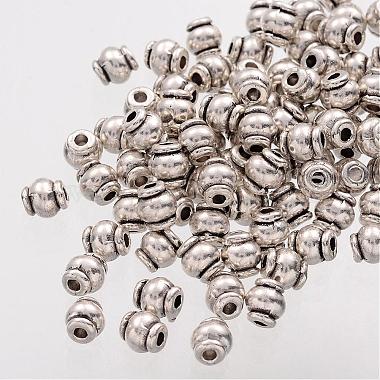Barrel Tibetan Silver Spacer Beads(AB608)-3
