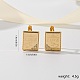 Chic Metal Square Stud Earrings for Party Banquet Dressing Up(BK3109)-1