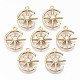 Brass Micro Pave Cubic Zirconia Pendants(X-KK-S359-063-RS)-1