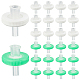 100Pcs 2 Colors Plastic Disposable Microporous Needle Syringe Filter(AJEW-OC0002-54)-1