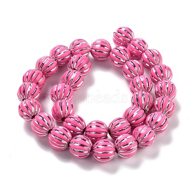 Grooved Resin Beads Strands(RESI-M023-01A)-3