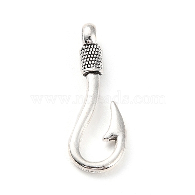 Tibetan Style Alloy Hook Clasps(PALLOY-P293-066AS)-2