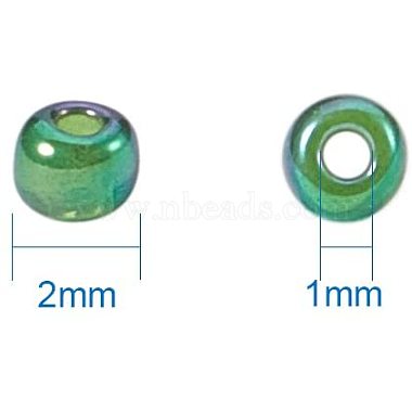 смешанные 12 / 0 круглый стеклянный бисер(SEED-PH0006-2mm-01)-4