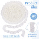 10 Meter Polyester-Spitzenbesatz(OCOR-TA0002-11C)-3