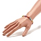 Bracelet extensible rond plat avec lettre en perles pour femme(BJEW-JB07553-01)-3