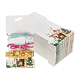 Fingerinspire 120個の紙ヘアクリップ ディスプレイ カード(DIY-FG0004-25B)-1